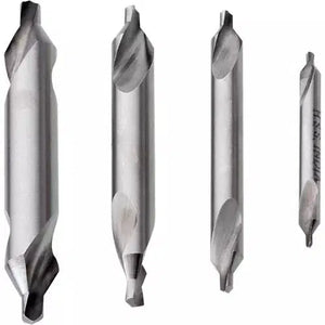 Grizzly H5930 - 4 Pc. Center Drill Set 60 Deg.