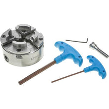 Load image into Gallery viewer, 4-Jaw Wood Chuck 1" x 8 TPI