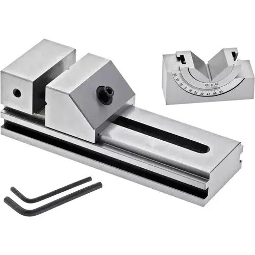Grizzly H7541 - Tool Maker's Vise w/ V-Block