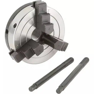 Grizzly H8033 - 3" 3-Jaw Wood Chuck - 3/4" x 16 TPI