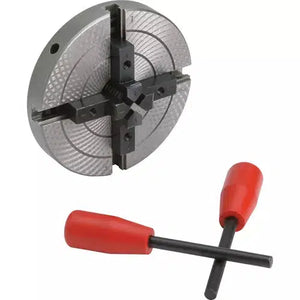 Grizzly H8041 - 5" 4-Jaw Wood Chuck - 3/4" x 16 TPI