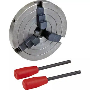 Grizzly H8044 - 6" 3-Jaw Wood Chuck - 3/4" x 16 TPI
