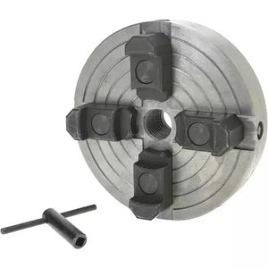 Grizzly H8049 - 6" 4-Jaw Wood Chuck - 1" x 8 TPI