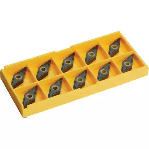 Grizzly H8348 - Carbide Inserts VNMG for Aluminum, Cast-Iron, pk. of 10