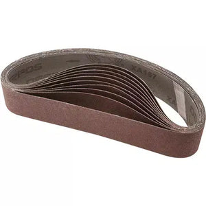 Grizzly H9547 - 2" x 27" A/O Sanding Belt 80 Grit, 10 pk.