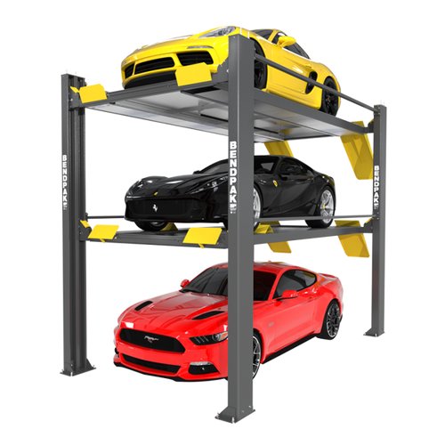 HD-973P 9,000 and 7,000 Lb. Capacity  Tri-Level Parking Lift