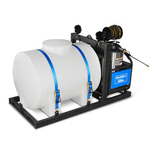 Load image into Gallery viewer, MechMaxx 4000 PSI 4 GPM KOHLER E-Start Engine Hot Water Pressure Washer Skid Mounted with 245 Gal Tank, HPW40KBT
