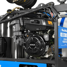 Load image into Gallery viewer, MechMaxx 4000 PSI 4 GPM KOHLER E-Start Engine Hot Water Pressure Washer Skid Mounted with 175 Gal Tank, HPW40KT