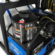 Load image into Gallery viewer, MechMaxx 4000 PSI 4 GPM KOHLER E-Start Engine Hot Water Pressure Washer Skid Mounted with 175 Gal Tank, HPW40KT