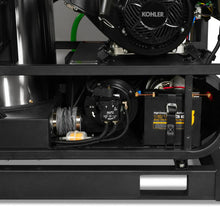 Load image into Gallery viewer, MechMaxx 4000 PSI 4 GPM KOHLER E-Start Engine Hot Water Pressure Washer Skid Mounted with 245 Gal Tank, HPW40KBT