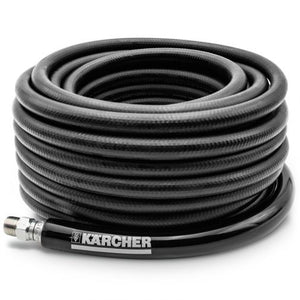 Karcher 8.925-154.0 Branded Bend Black Restrictor. Wrapped Impression, Maximum Oil Resistant Tube And Cover With Black Hose Guard, Both Ends. Rated To 250°F, 4000 PSI, 50', 3/8" MPT Swivel X 3/8" MPT Solid