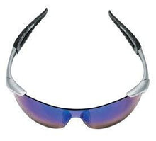 Load image into Gallery viewer, MCR Safety Glasses IA1 Series, Silver Frame, Blue Diamond Mirror Lens 1/EA