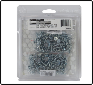 FAST CAP SCREWS & CAPS FOR METAL KOLBE KORNERS