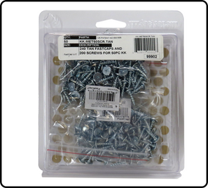 FAST CAP SCREWS & CAPS FOR METAL KOLBE KORNERS