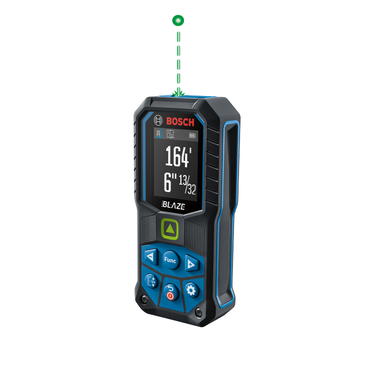 Bosch BLAZEâ„¢ Green-Beam 165 Ft. Laser Measure