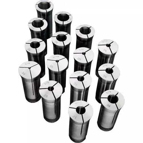 Steelex M1088 - 15 Pc. 5-C Collet Set