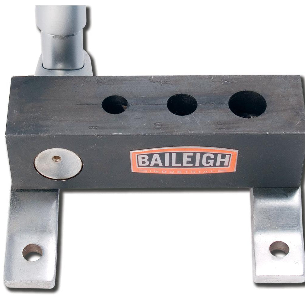 Baileigh Industrial Manually Operated Non-Mitering Pipe Notcher for 1/4", 3/8", and 1/2" Pipe
