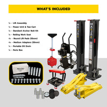 Load image into Gallery viewer, MaxJax M7K Deluxe Portable Car Lift Package (5175566)