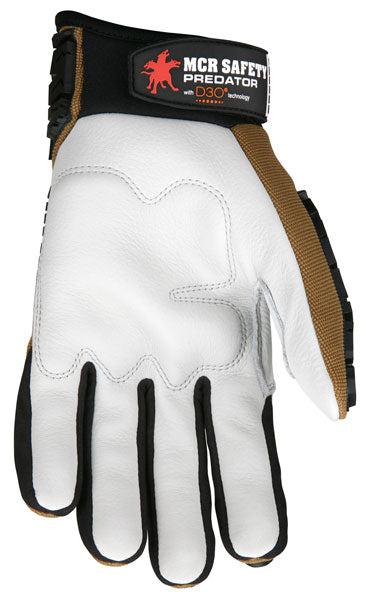 MCR Safety Predator™ Cow Grain Leather Multi-Task Gloves, PR 1 (1587665469475)