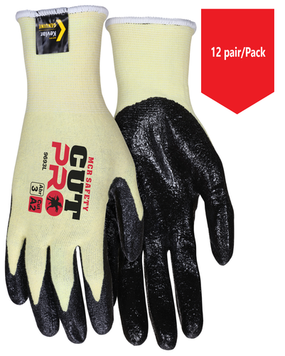 MCR Safety CutPro 9693 Nitrle Cut Resistant Gloves - 12Pr/Pk