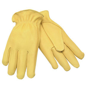 MCR Safety - Deerskin Leather Palm Gloves (12-pk)