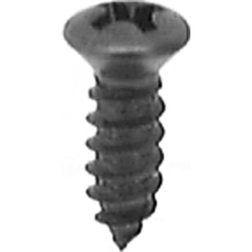 #8 X 1/2 PHIL OVAL HD T.S. W/ #6 HD BLACK OXIDE