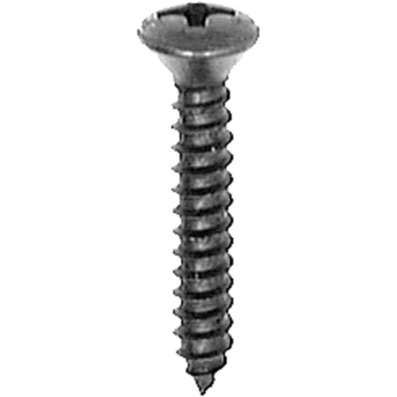 #8 X 1-1/4 PHIL OVAL HD T.S. BLACK OXIDE