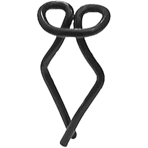 TRIM CLIP FASTENER 1/2 HD 1/4 HOLE - BLACK JAPAN