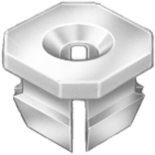 #8/#6 SCREW NYLON NUT  - GM