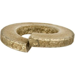 3/8 HIGH ALLOY SPLIT LOCK WASHER - ZINC/YELLOW