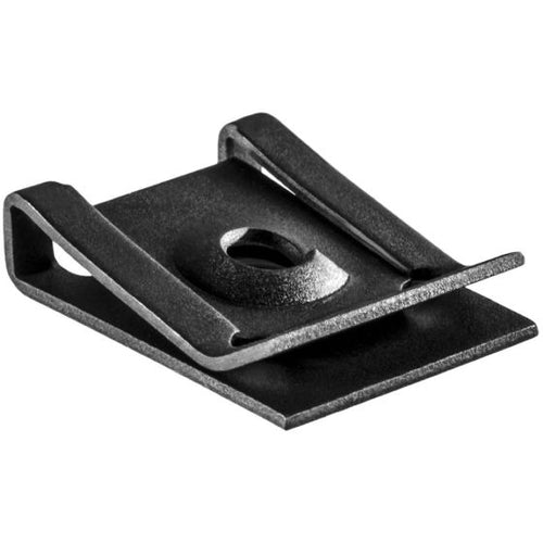 Auveco® 10066 Spring-Type U-Nut, #10 Screw, Steel, Phosphate