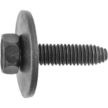 Load image into Gallery viewer, Auveco® 12066 Hex Head Sems CA Point Body Bolt, M6 x 1 mm x 24 mm L x 10 mm Across Flats, Phosphate