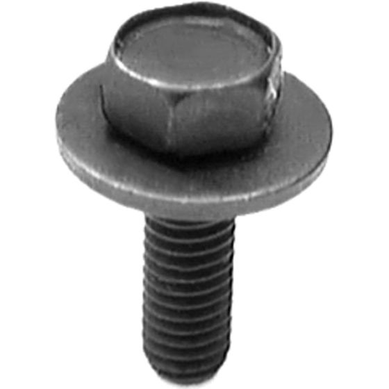 Auveco® 12067 Hex Head Sems C Point Body Bolt, M6 x 1 mm x 20 mm L x 10 mm Across Flats, Phosphate