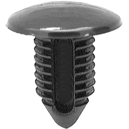 Auveco® 12766 Single Head Front End Stone Shield Retainer, 7/8 in Dia Bottom Head, Nylon, Black
