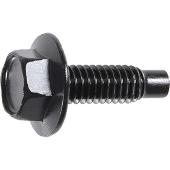 Auveco® 5711 Hex Washer Head Spin Lock Dog Point Body Bolt, 5/16 in - 18 TPI x 1 in L x 1/2 in Hex, Black Phosphate