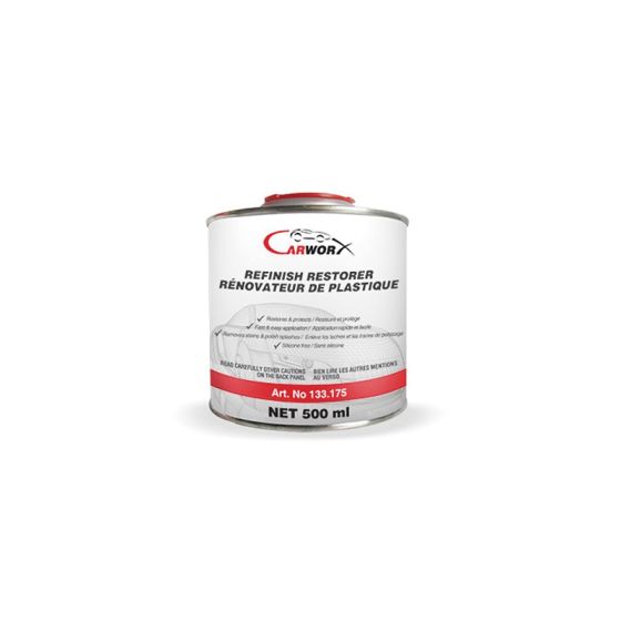 Carworx 133.175 Refinish Restorer, 500 mL, Translucent Yellow