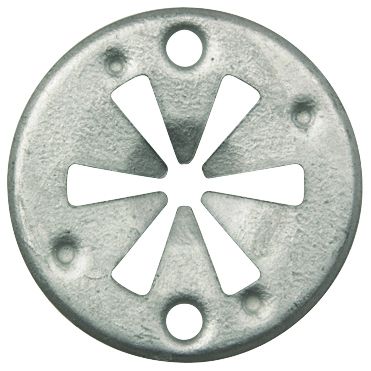 (25) ZINC PUSH TYPE RETAINER