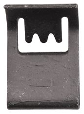 (15) BLACK FINISH FASCIA RETAINER