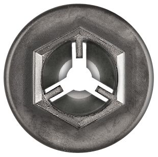 (25) BLACK NYLON COWL TRIM RETAINER