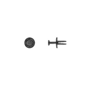 Disco Automotive Hardware 5675PK Push-Type Fender and Mud Skirt Liner Retainer, 9/16 in L Stem, Nylon, Black