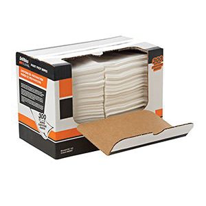 DevilBiss® DeVilbiss CLEAN™ 803657 Paint Prep Wipes, 12 in x 13 in, 300 Capacity Case, White