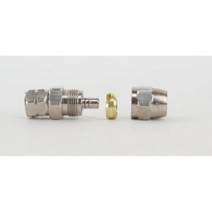 DevilBiss® P-HC-4523 Reusable Straight Hose Connector, 1/4 in NPS