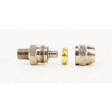 Load image into Gallery viewer, DevilBiss® P-HC-4527 Reusable Straight Hose Connector, 1/4 in FNPS