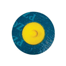 Load image into Gallery viewer, KOVAX® 0727-36 Abrasive Disc, 2 in, 36 Grit, Super-Loc Attachment, Blue