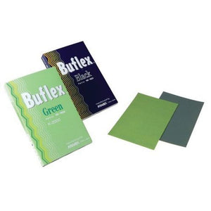 KOVAX® 191-1501 Stickon Buflex Sheet, 70 mm W x 114 mm L, 3000 Grit, K-3000 Grade, Silicon Carbide, Black