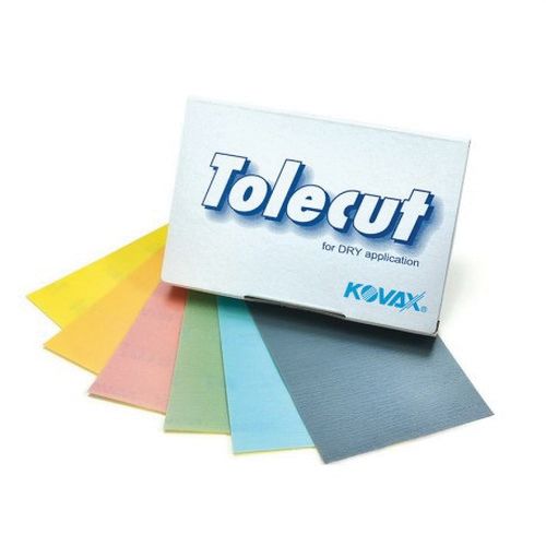 KOVAX® Tolecut® 191-1512 Stickon Sanding Sheet, 70 mm W x 114 mm L, 2000 Grit, K-2000 Grade, Green