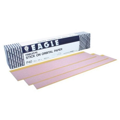 KOVAX® Finkat 456-0040 File Sheet, 2-3/4 in W x 16-1/2 in L, 40 Grit, Dry, Stickon (PSA) Attachment