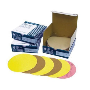 KOVAX® 510-0220 PF Premium Series High Performance Resin Bonded Abrasive Disc, 5 in, 220 Grit, Super-Tack Attachment