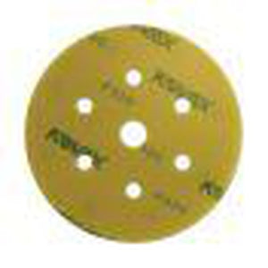 KOVAX® Maxfilm 521-0320 High Performance Sanding Disc, 6 in, 7 Holes, 320 Grit, Super-Tack Attachment