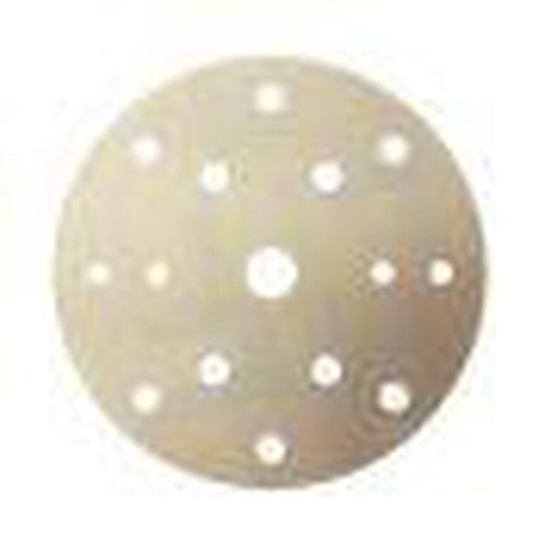 KOVAX® Tri-Pro 527-0180 Resin Bonded Abrasive Disc, 6 in, 15 Holes, 180 Grit, Super-Tack Attachment